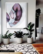 Abstract Wall Art Prints Loose Watercolor Paper & Canvas | Tolka