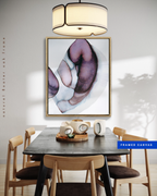 Abstract Wall Art Prints Loose Watercolor Paper & Canvas | Tolka