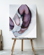 Abstract Wall Art Prints Loose Watercolor Paper & Canvas | Tolka