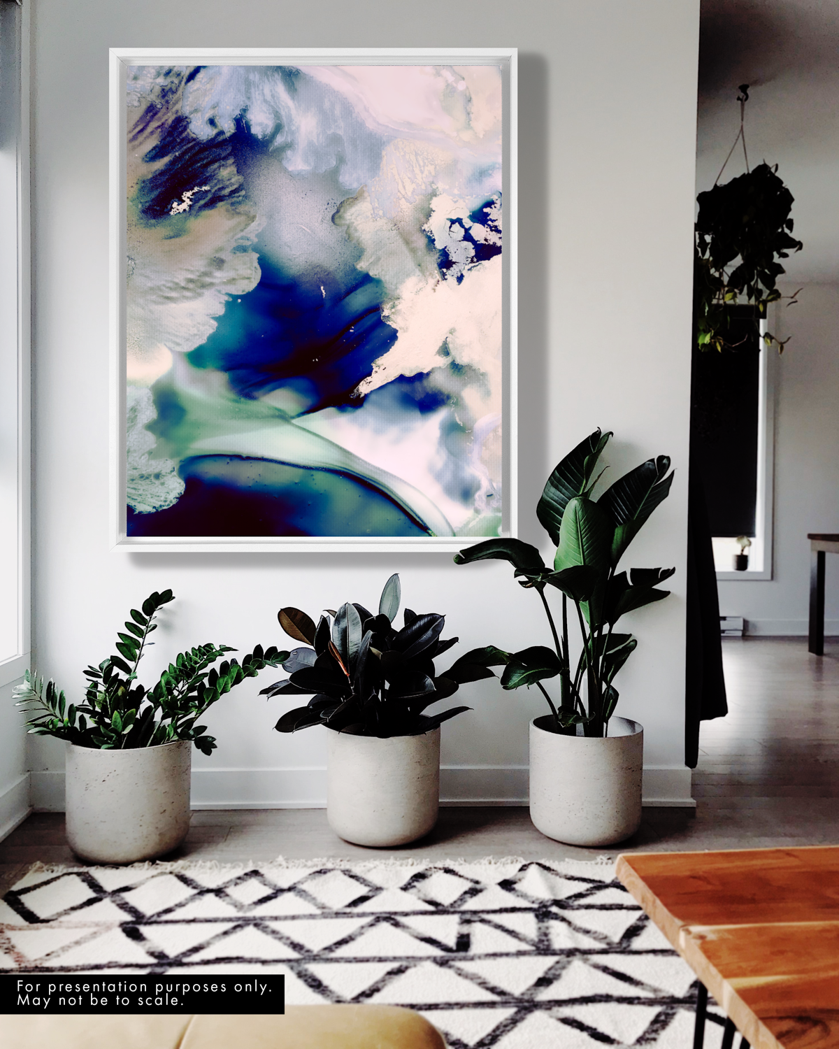 Abstract Wall Art Prints Loose Watercolor Paper & Canvas | TOSSU