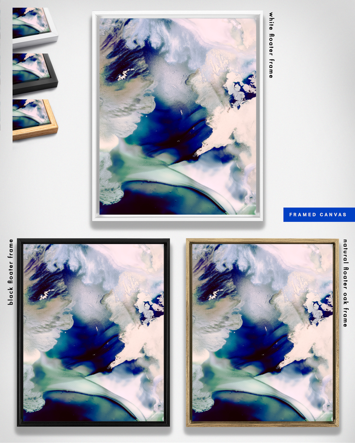 Abstract Wall Art Prints Loose Watercolor Paper & Canvas | TOSSU