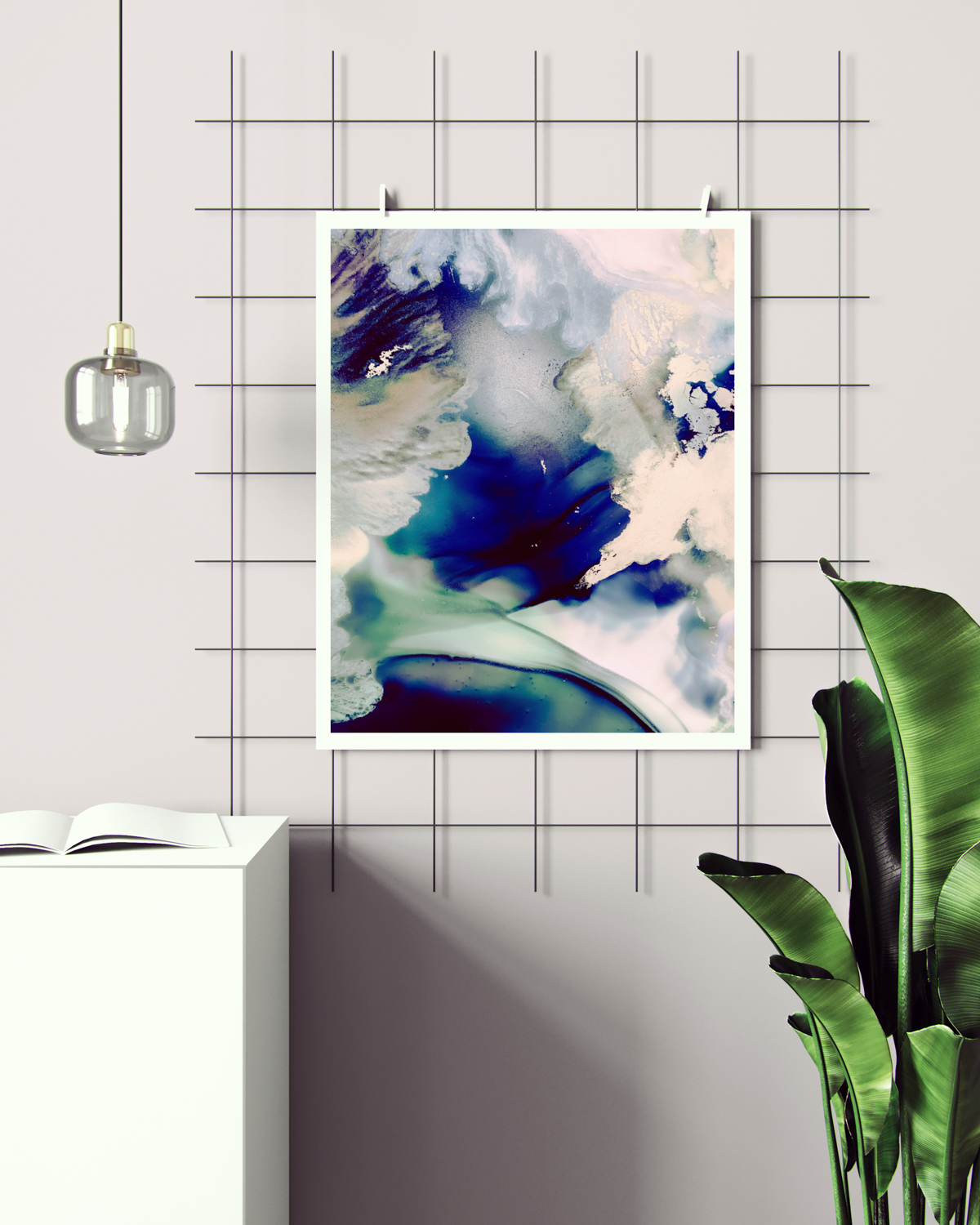 Abstract Wall Art Prints Loose Watercolor Paper & Canvas | TOSSU