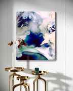 Abstract Wall Art Prints Loose Watercolor Paper & Canvas | TOSSU