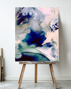 Abstract Wall Art Prints Loose Watercolor Paper & Canvas | TOSSU