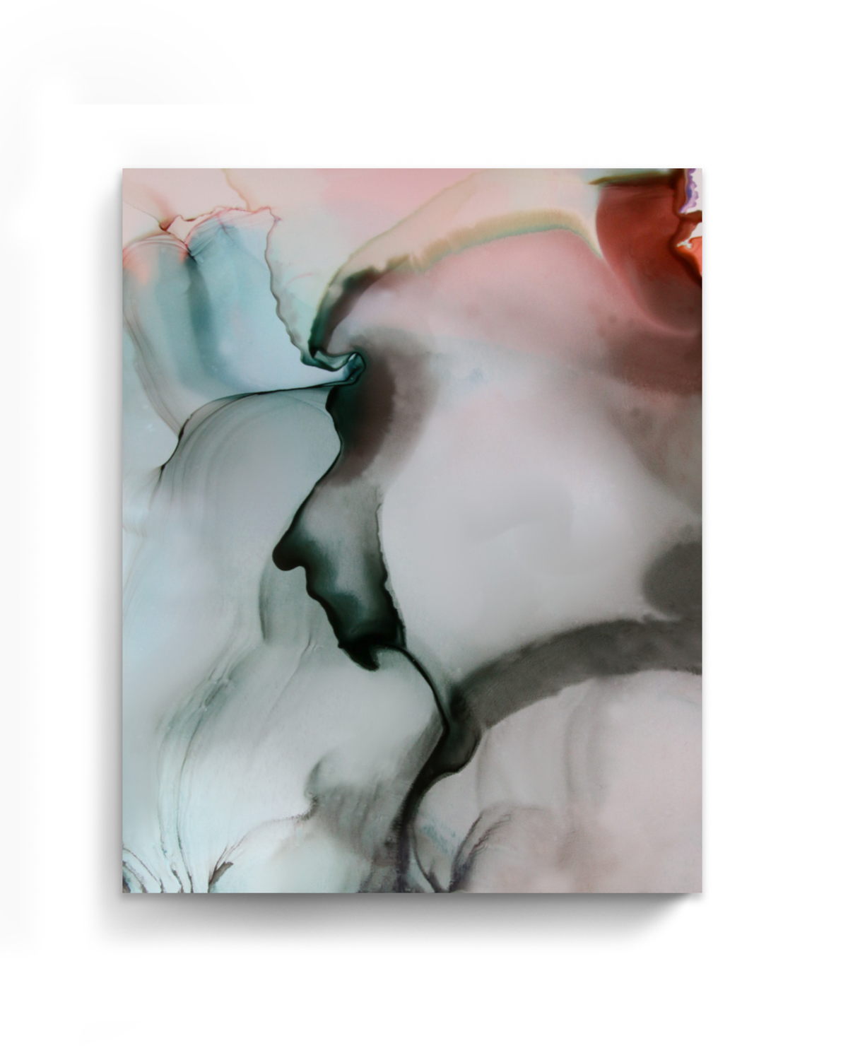 Abstract Wall Art Prints Loose Watercolor Paper & Canvas | Uplands 1