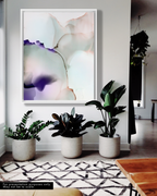 Abstract Wall Art Prints Loose Watercolor Paper & Canvas | Uplands 3