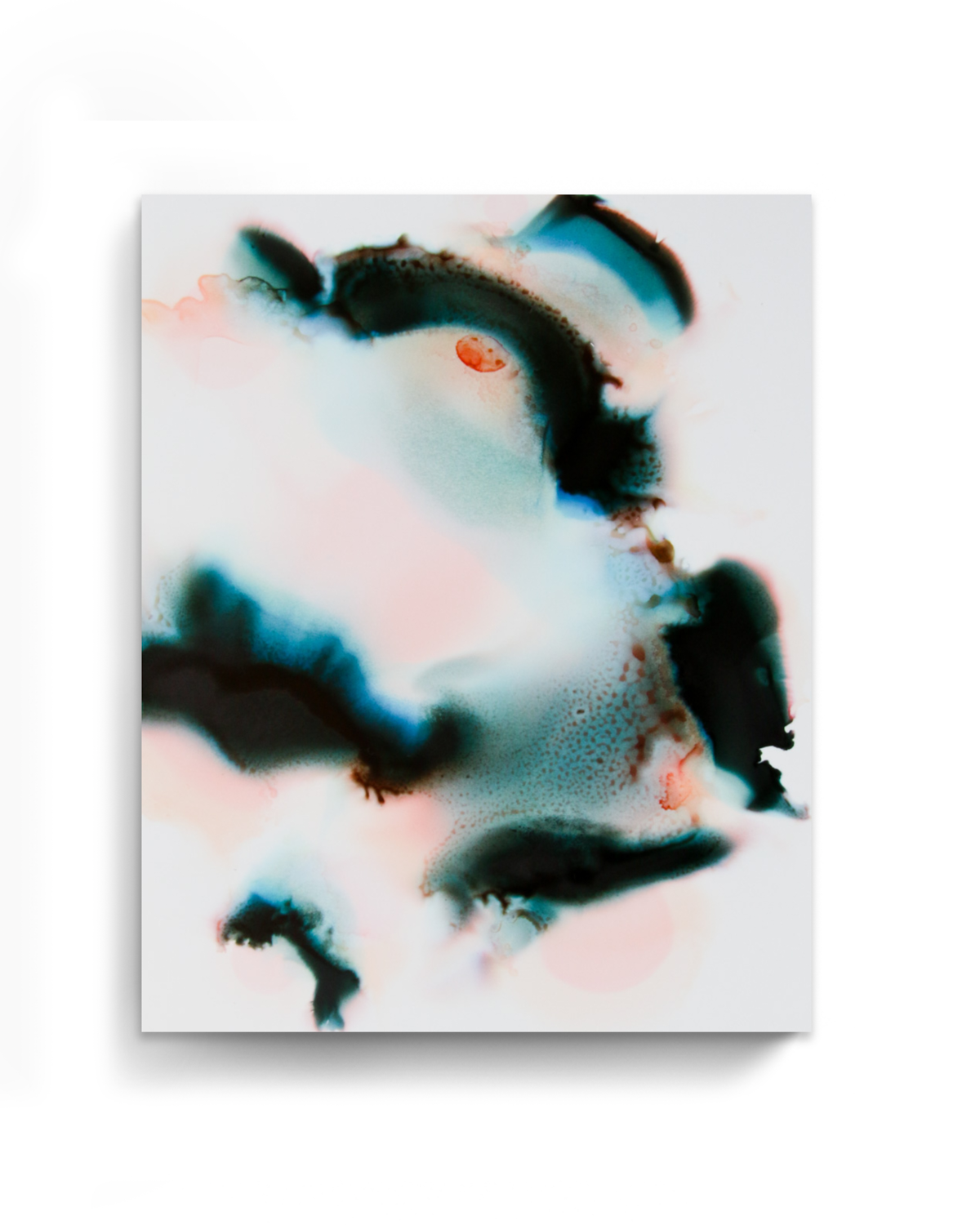 Abstract Wall Art Prints Loose Watercolor Paper & Canvas | Uplands 4