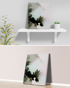 Abstract Wall Art Prints Loose Watercolor Paper & Canvas | Uplands 5