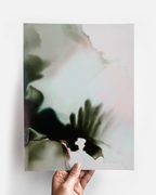 Abstract Wall Art Prints Loose Watercolor Paper & Canvas | Uplands 5