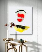 Abstract Wall Art Prints Loose Watercolor Paper & Canvas | Veluu