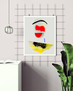 Abstract Wall Art Prints Loose Watercolor Paper & Canvas | Veluu