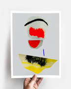 Abstract Wall Art Prints Loose Watercolor Paper & Canvas | Veluu