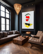 Abstract Wall Art Prints Loose Watercolor Paper & Canvas | Veluu