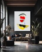Abstract Wall Art Prints Loose Watercolor Paper & Canvas | Veluu