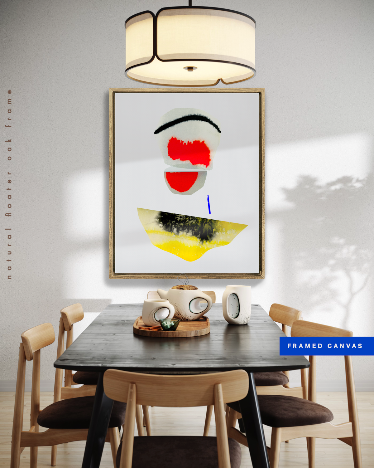 Abstract Wall Art Prints Loose Watercolor Paper & Canvas | Veluu