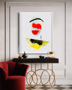 Abstract Wall Art Prints Loose Watercolor Paper & Canvas | Veluu