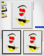 Abstract Wall Art Prints Loose Watercolor Paper & Canvas | Veluu