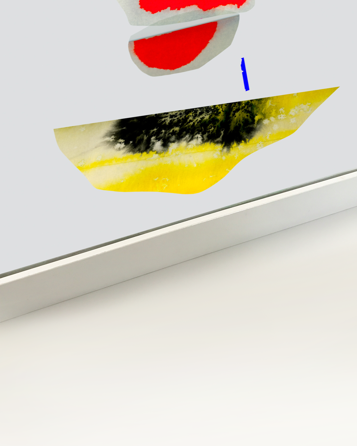 Abstract Wall Art Prints Loose Watercolor Paper & Canvas | Veluu