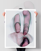 Abstract Wall Art Prints Loose Watercolor Paper & Canvas | Rosha