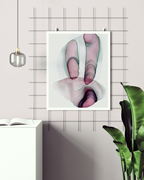 Abstract Wall Art Prints Loose Watercolor Paper & Canvas | Rosha