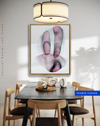 Abstract Wall Art Prints Loose Watercolor Paper & Canvas | Rosha