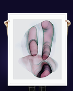 Abstract Wall Art Prints Loose Watercolor Paper & Canvas | Rosha