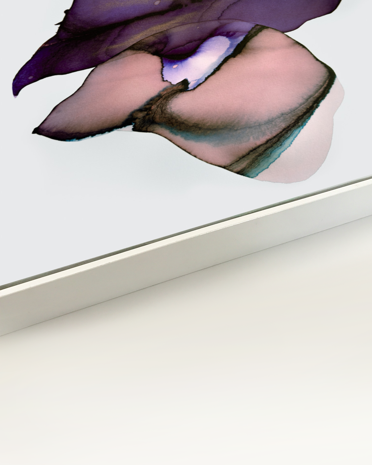 Abstract Wall Art Prints Loose Watercolor Paper & Canvas | Voulla