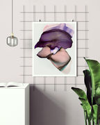 Abstract Wall Art Prints Loose Watercolor Paper & Canvas | Voulla