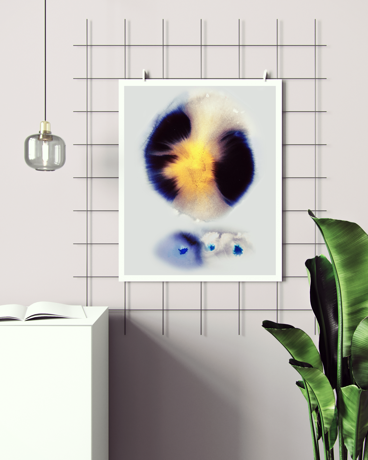 Abstract Wall Art Prints Loose Watercolor Paper & Canvas | Yarva