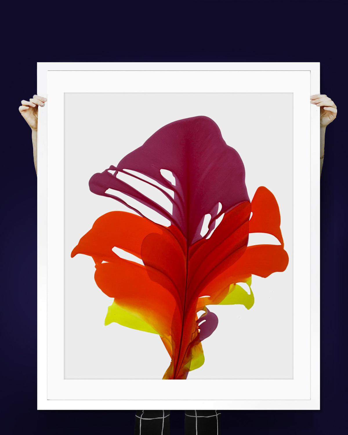 Botanical Wall Art Prints Abstract Floral Plant Watercolor Paper & Canvas | Bloom 10