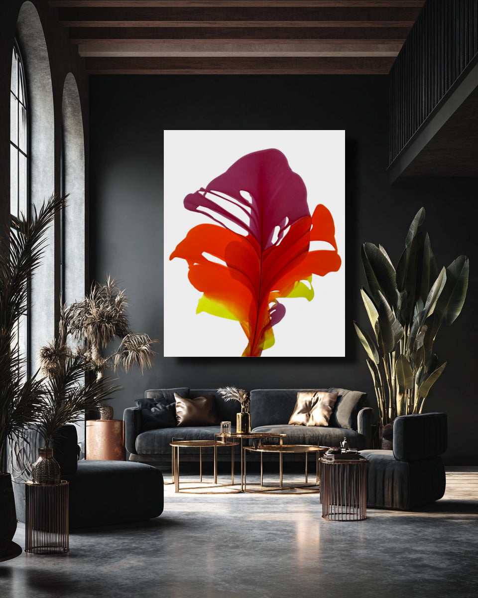 Botanical Wall Art Prints Abstract Floral Plant Watercolor Paper & Canvas | Bloom 10