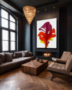 Botanical Wall Art Prints Abstract Floral Plant Watercolor Paper & Canvas | Bloom 10