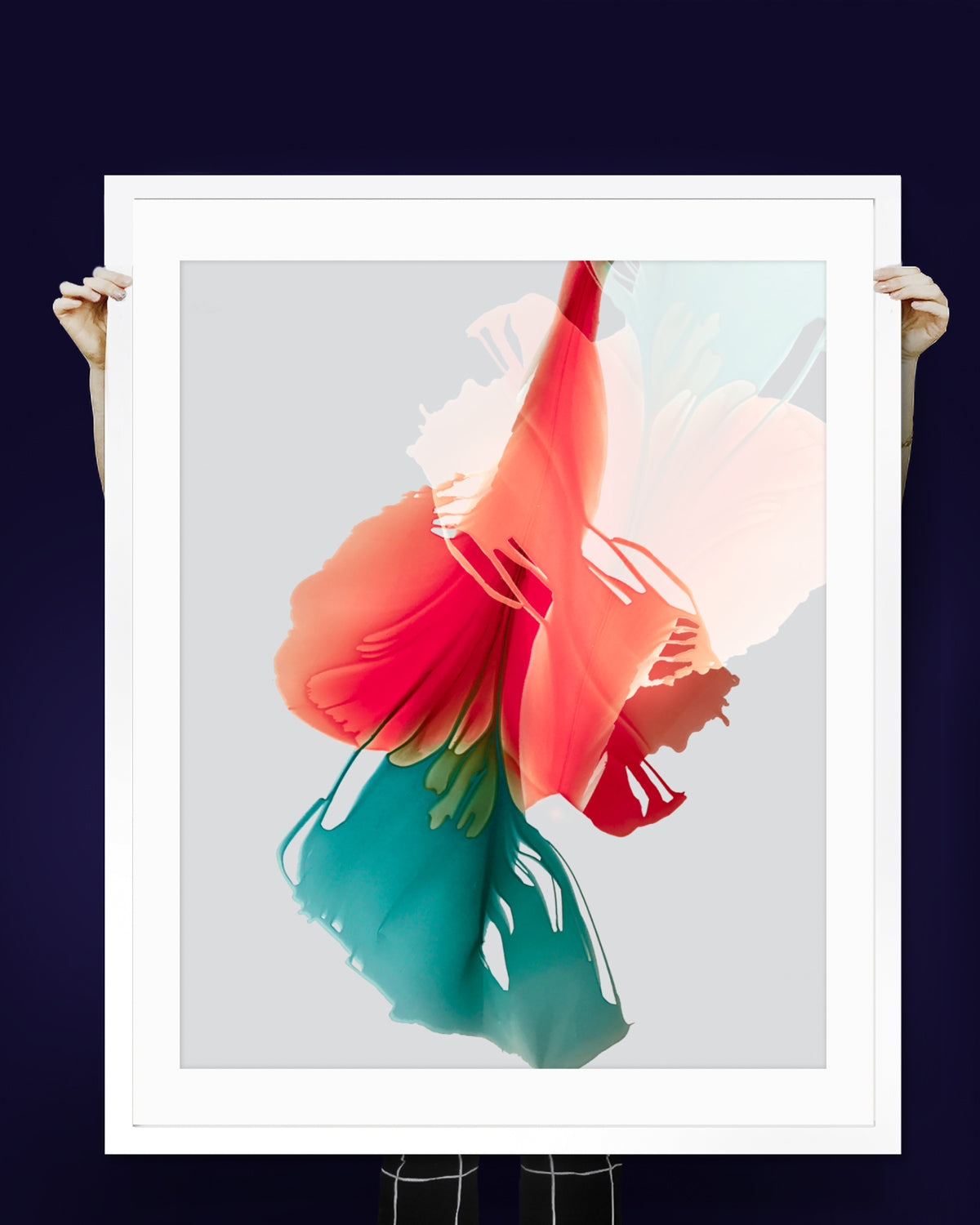 Botanical Wall Art Prints Abstract Floral Plant Watercolor Paper & Canvas | Bloom 11