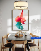 Botanical Wall Art Prints Abstract Floral Plant Watercolor Paper & Canvas | Bloom 11