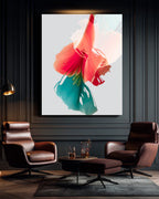 Botanical Wall Art Prints Abstract Floral Plant Watercolor Paper & Canvas | Bloom 11