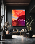 Botanical Wall Art Prints Abstract Floral Plant Watercolor Paper & Canvas | Bloom 12