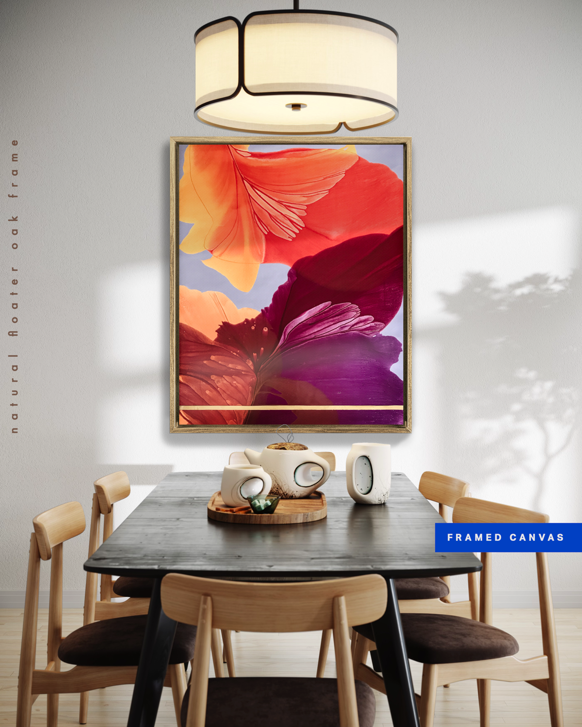 Botanical Wall Art Prints Abstract Floral Plant Watercolor Paper & Canvas | Bloom 12