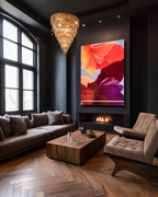 Botanical Wall Art Prints Abstract Floral Plant Watercolor Paper & Canvas | Bloom 12