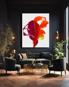 Botanical Wall Art Prints Abstract Floral Plant Watercolor Paper & Canvas | Bloom 13