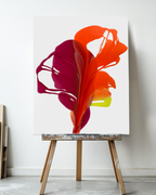 Botanical Wall Art Prints Abstract Floral Plant Watercolor Paper & Canvas | Bloom 13