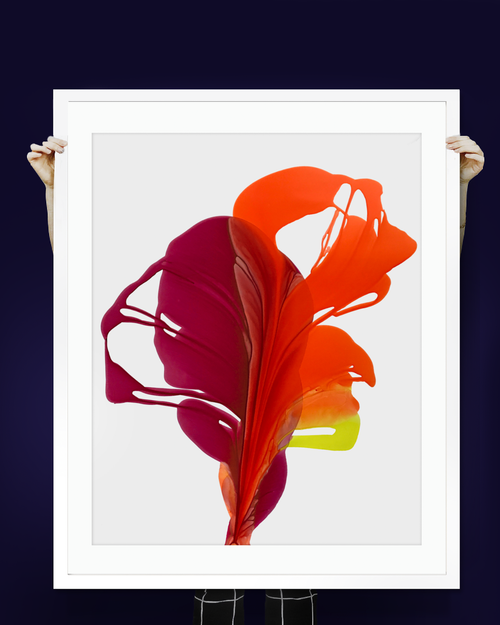Botanical Wall Art Prints Abstract Floral Plant Watercolor Paper & Canvas | Bloom 13