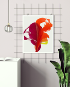 Botanical Wall Art Prints Abstract Floral Plant Watercolor Paper & Canvas | Bloom 13
