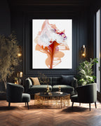 Botanical Wall Art Prints Abstract Floral Plant Watercolor Paper & Canvas | Bloom 16