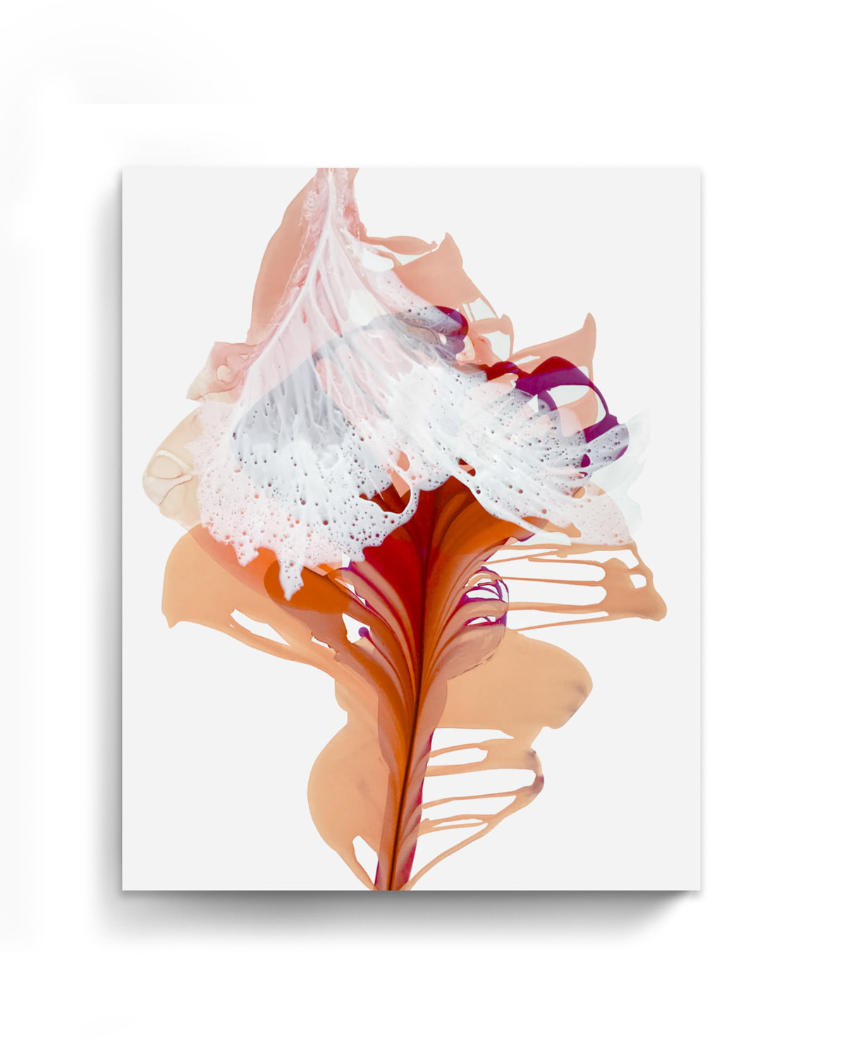 Botanical Wall Art Prints Abstract Floral Plant Watercolor Paper & Canvas | Bloom 16