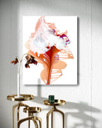 Botanical Wall Art Prints Abstract Floral Plant Watercolor Paper & Canvas | Bloom 16