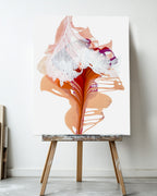 Botanical Wall Art Prints Abstract Floral Plant Watercolor Paper & Canvas | Bloom 16
