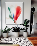 Botanical Wall Art Prints Abstract Floral Plant Watercolor Paper & Canvas | Bloom 4