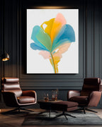 Botanical Wall Art Prints Abstract Floral Plant Watercolor Paper & Canvas | Bloom 19