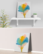Botanical Wall Art Prints Abstract Floral Plant Watercolor Paper & Canvas | Bloom 19
