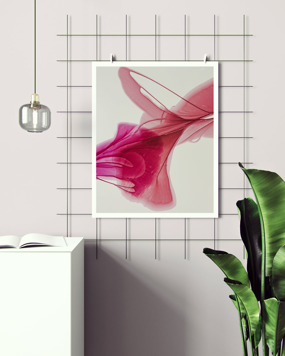 Botanical Wall Art Prints Abstract Floral Plant Watercolor Paper & Canvas | Bloom 2